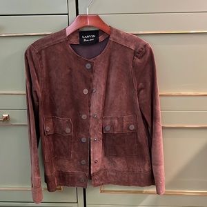 Vintage Lanvin Suede Coat